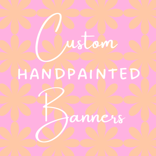 Custom Handpainted Banner